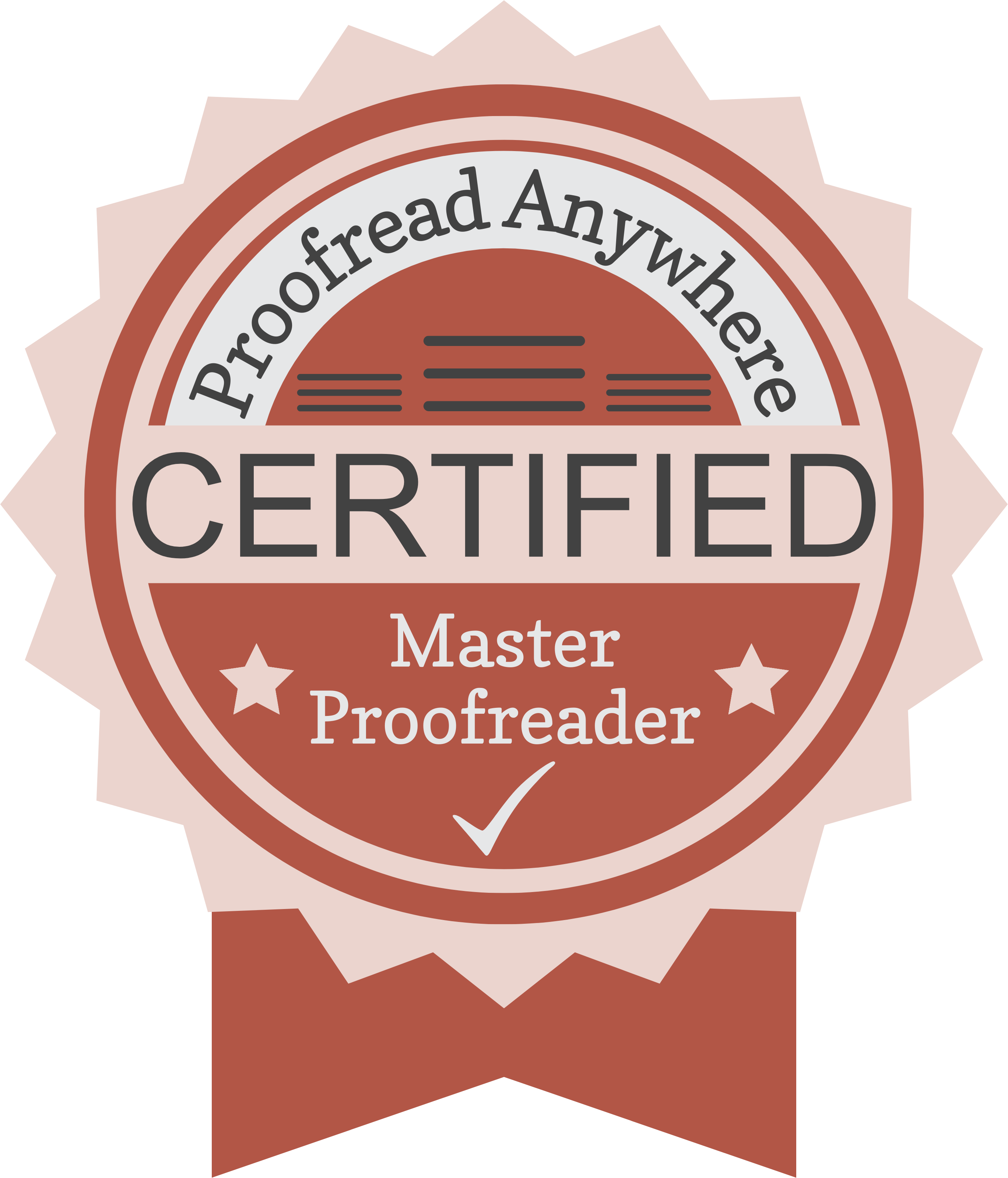 proofread anywhere certification badge
